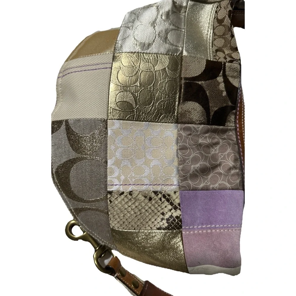 Coach vintage patchwork